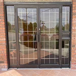 Completed Security Bar installation